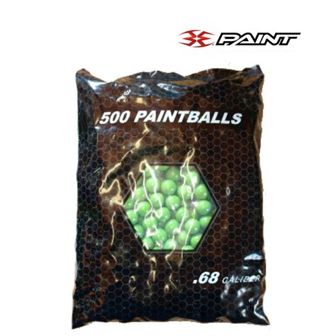 Empire Heat Paintballs 500 Rounds 68 Caliber Color May Vary