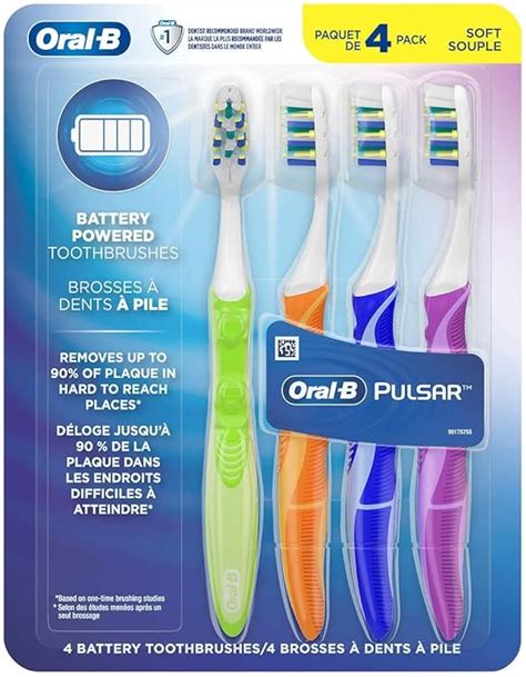 Oral B Pulsar Vibrating Bristles Battery Powered