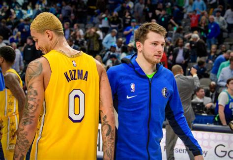 Kyle Kuzma Says Kristaps Porzingis Wasnt A Part Of Things With Luka