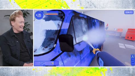 Conan O'Brien 's "Clueless Gamer" series tackles PowerWash Simulator ...