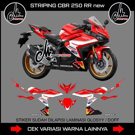 Jual Stiker Striping Honda Cbr Rr New Livery Ducati Sticker Decal