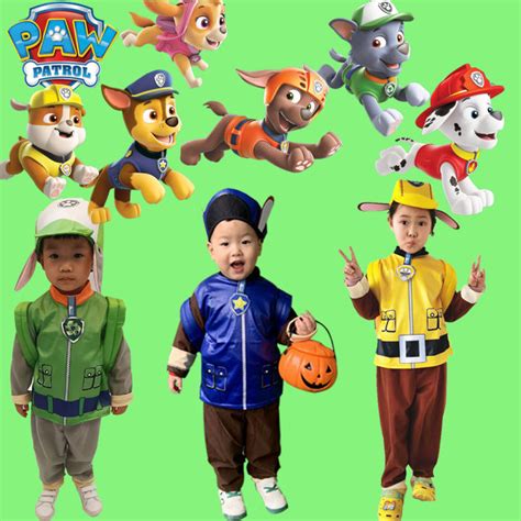 Childrens Day Paw Patrol Costume Dress Up Dog Patrol Cosplay Achillard