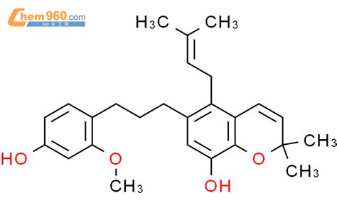 104778 10 1 2H 1 Benzopyran 8 Ol 6 3 4 Hydroxy 2 Methoxyphenyl Propyl