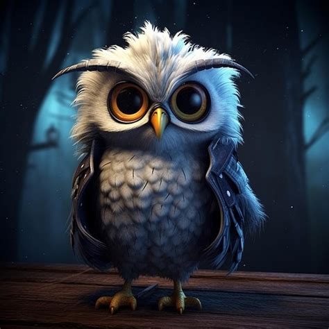 Premium AI Image | Hedwige the owl