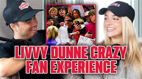 Livvy Dunnes Craziest Fan Experiences Youtube