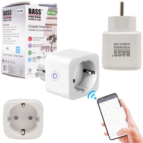 WTYCZKA GNIAZDO SMART WI FI INTELIGENTNE GNIAZDO BH15560 Inteligentne