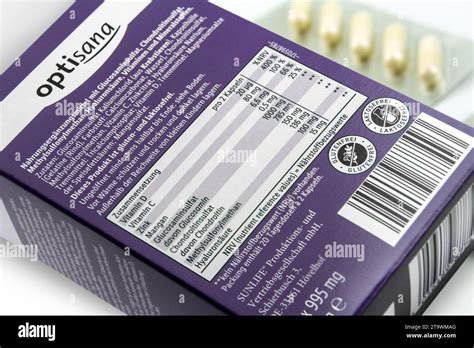 Optisana Glucosamin 1000 Nahrungsergänzungsmittel und Informationen ...