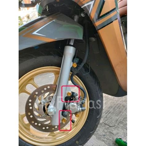 Jual Set Baut Breket Kaliper Honda Scoopy Beat Vario Dll Probolt