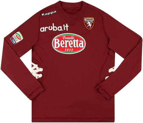 2012 13 Torino Match Issue Home L S Shirt Gazzi 14