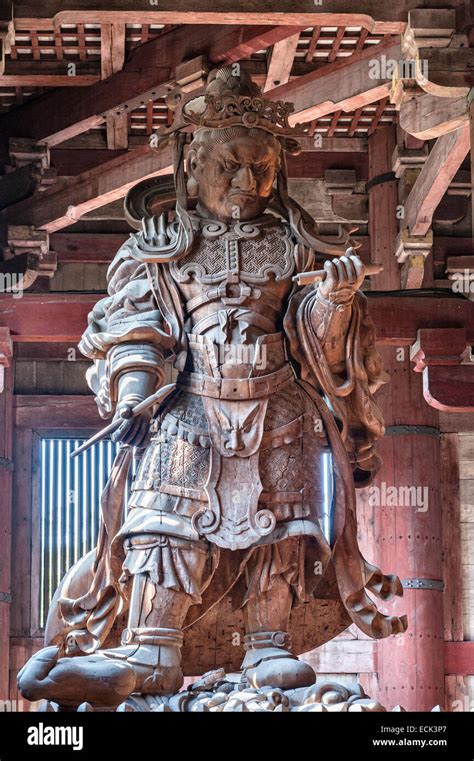 Nara Japan The Great Buddha Hall Daibutsuden Of Todai Ji Temple