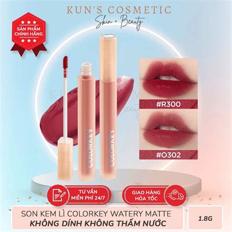 Son Kem L Colorkey Watery Matte Trang I M M I D Ng L Ng Kh Ng D Nh