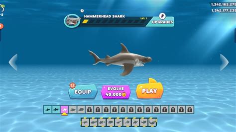 Hungry Shark Evolution Hammerhead Shark Gameplay Youtube