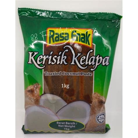 Halal Good Taste Of Coconut Kerisik Coconut Paste 1kg Shopee Philippines