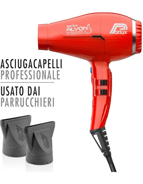 Parlux Alyon Rosso Phon Asciugacapelli