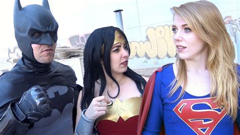 Supergirl Tries To Join The Justice League With Batman Wonder Woman