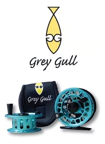 Carrete De Pesca Con Mosca Grey Gull Serie A