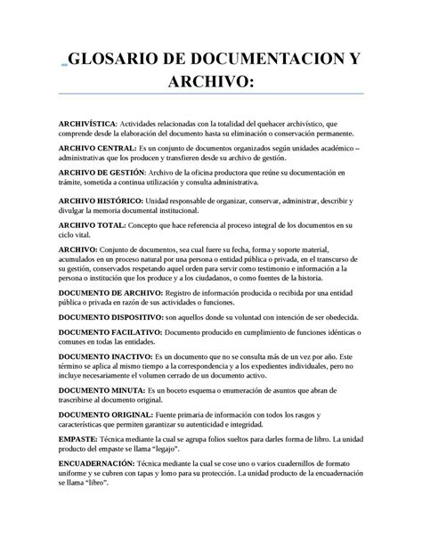 GLOSARIO DE DOCUMENTACIÓN Y ARCHIVO CALAMEO Downloader