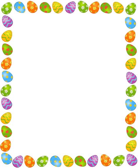 Easter Egg Border Png