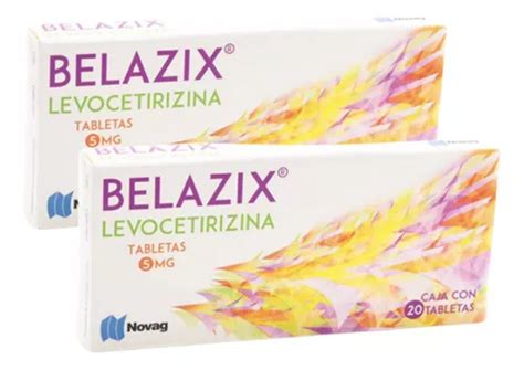 Levocetirizina Mg Belazix Tabletas Pack Novag Env O Gratis