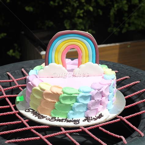 Rainbow Colors Cake