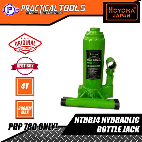 HOYOMA HTHBJ4 HYDRAULIC BOTTLE JACK Lazada PH