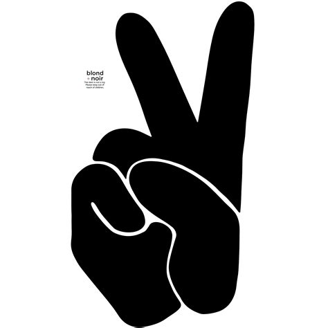 Hand Peace Sign Wallpaper