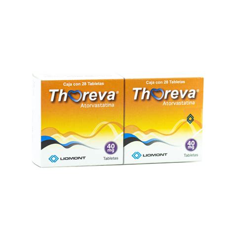 THOREVA 40 MG C 28 TAB Farmacias San Isidro Farmacia A Domicilio