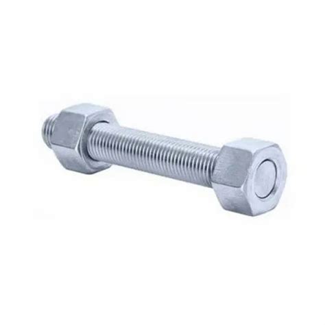 Stainless Steel Flange Stud Bolts, For Industrial, Size: 3/4 Inch (dia ...