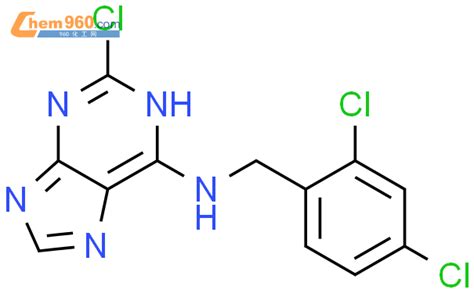 204633 50 1 1H Purin 6 Amine 2 Chloro N 2 4 Dichlorophenyl Methyl