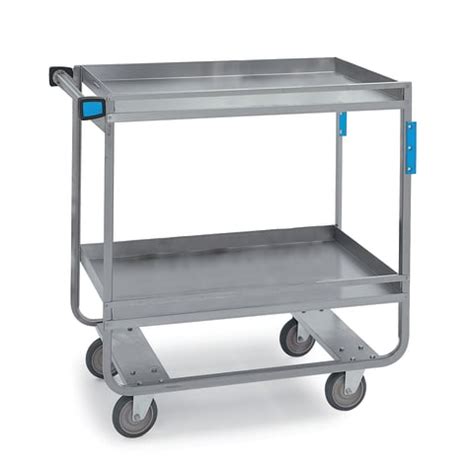 Heavy Duty Stainless Steel Carts with Guard Rails | Sharn Anesthesia