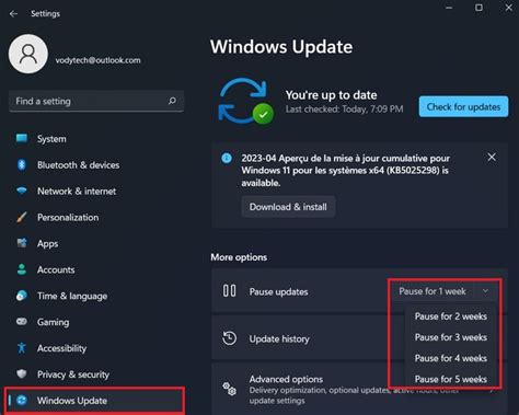 How To Disable Automatic Updates On Windows 11 Vodytech