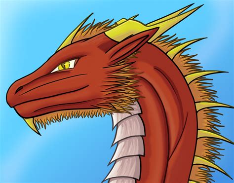 Red Dragon Head By Xiaomil On Deviantart