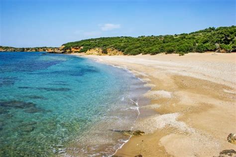 Skyros Atsitsa Beach Photos Map Greeka