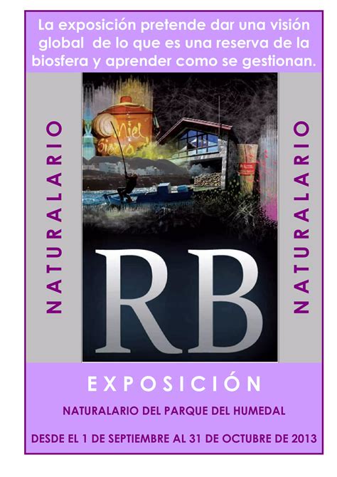 Exposici N Red Espa Ola De Reservas De La Biosfera Pdf