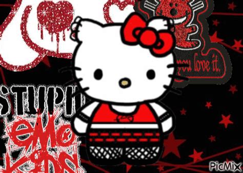 Share More Than 86 Emo Hello Kitty Wallpaper Super Hot Vn