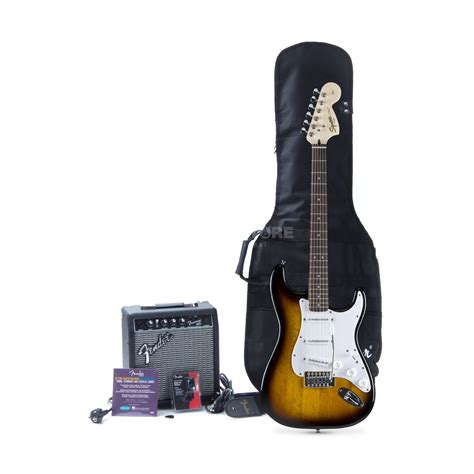 Squier Affinity Series Strat RW Pack Black + Fender Frontman 10G ...
