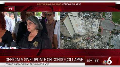 One More Body Found At Surfside Collapse Bringing Death Toll To 5 Nbc 6 South Florida