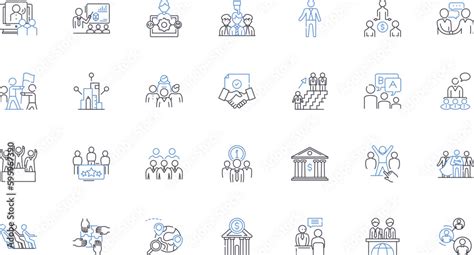 expansion model  icons collection growth scaling development