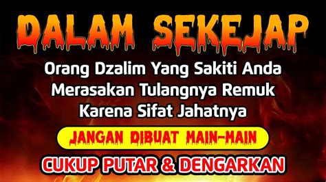 DALAM SEKEJAP SAJA Putar Sekarang Juga Agar Orang Dzolim Terkena