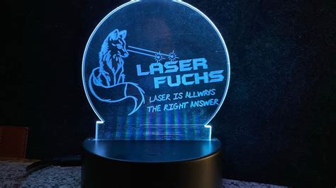 Acrylglas Plexiglas Mit Diodenlaser Gravieren YouTube