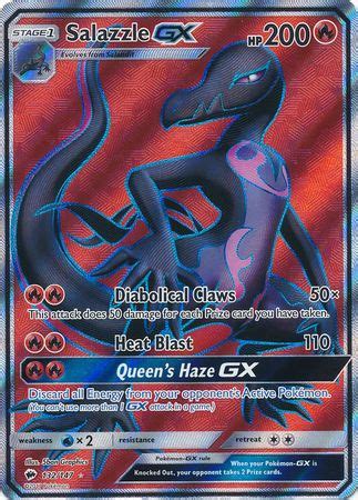 Salazzle Gx Sun Moon Burning Shadows Pokemon Trollandtoad