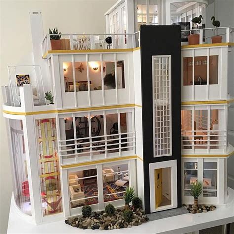 Victorian Dollhouse Modern Dollhouse Diy Dollhouse Dollhouse