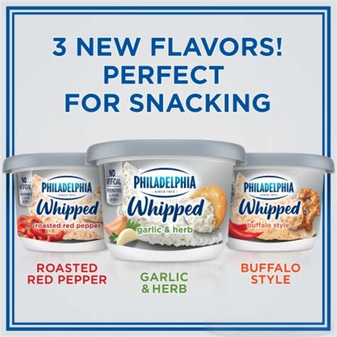 Philadelphia Garlic Herb Whipped Cream Cheese Spread Oz Pick