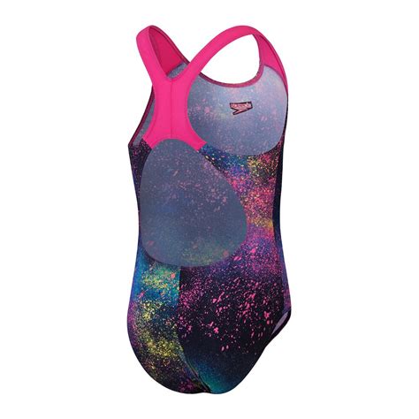 Speedo Digital Allover Badeanzug Mehrfarbig Swiminn