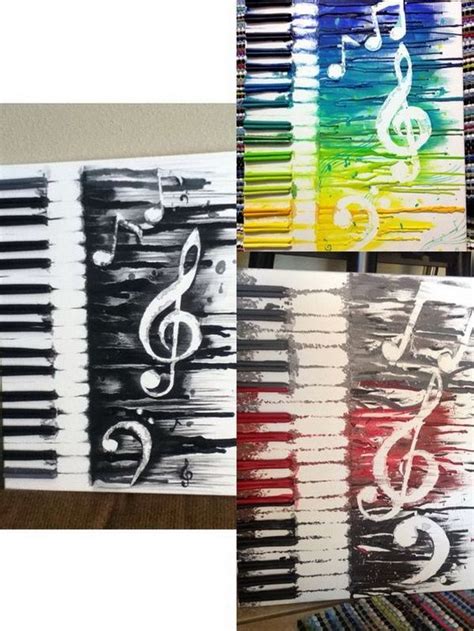 Klicke Um Das Bild Zu Sehen Fantastic Melted Crayon Art Ideas