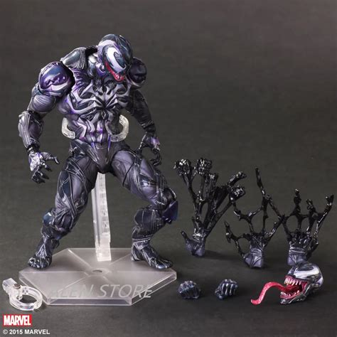 ALEN Spider Man Action Figure Venom Spider Collection Model PLAY ARTS ...