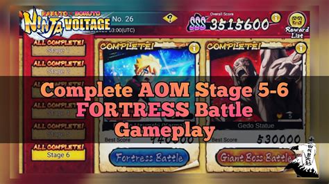 Nxb Nv Complete Aom No Stage Fortress Battle Gameplay