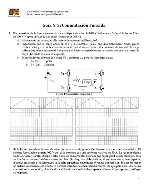 Gu A Conmutaci N Forzada Universidad T Cnica Federico