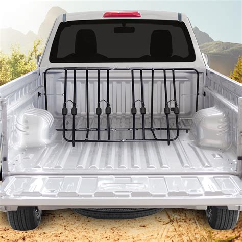 Snapklik.com : Titan Ramps Truck Bed Adjustable Steel Bike Rack For Up