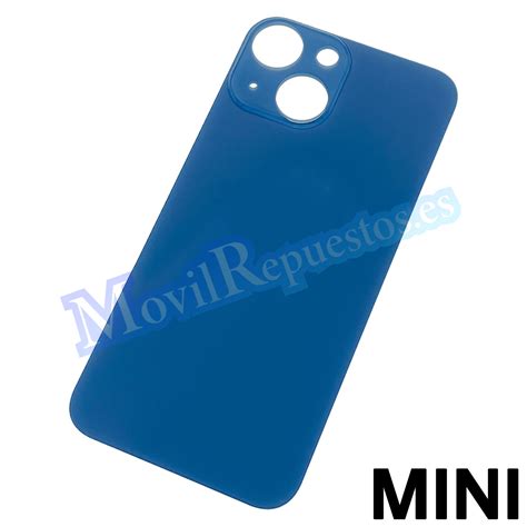 Tapa Trasera Para IPhone 13 Mini Azul MovilRepuestos Es